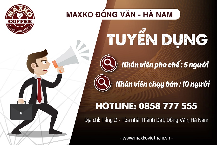 Maxko Hà Nam tuyển dụng nhân sự