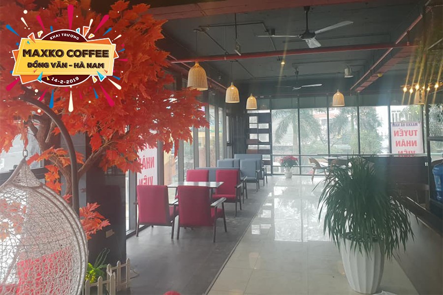 Khai Trương Maxko Coffee Đồng Văn - Hà Nam off 30%