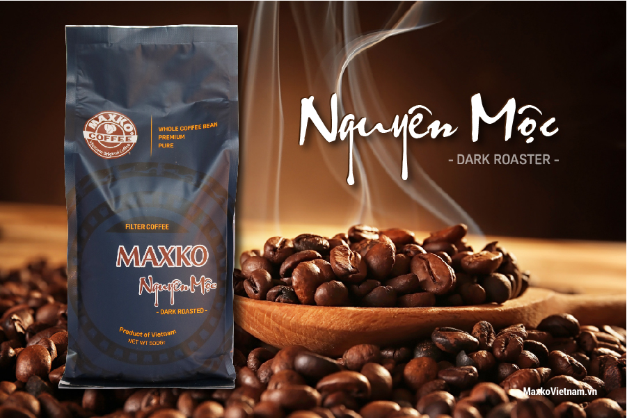maxko coffee - nguyên mộc